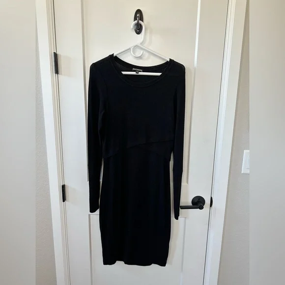 Express | Dresses | Express Long Sleeve Fallwinter Dress | Poshmark